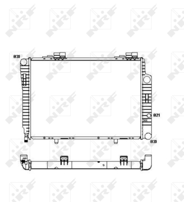 WG1721599 WILMINK GROUP Радиатор, охлаждение двигателя