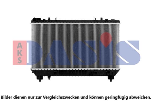 520017N AKS DASIS Радиатор, охлаждение двигателя