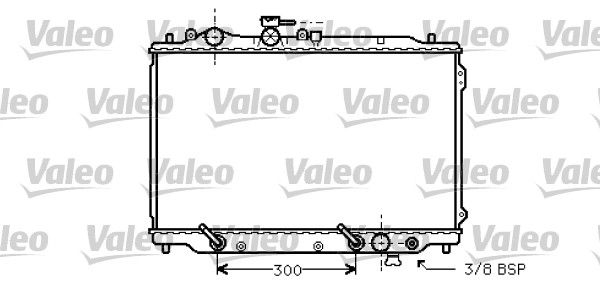 734581 VALEO Радиатор, охлаждение двигателя