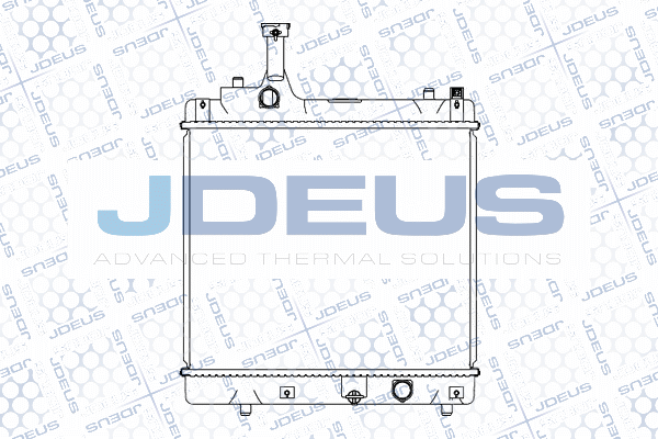 M0420240 JDEUS Радиатор, охлаждение двигателя