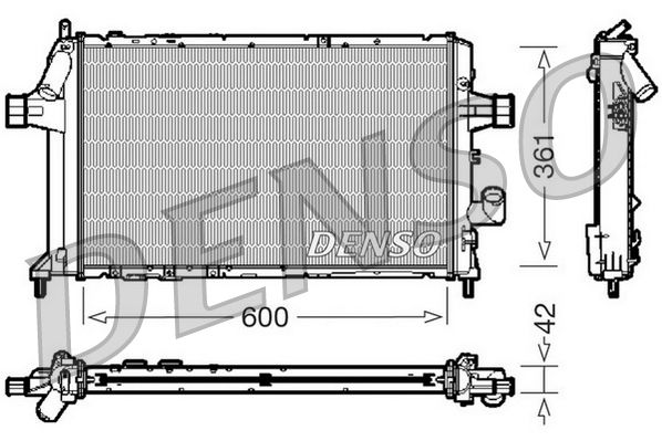 WG1919303 WILMINK GROUP Радиатор, охлаждение двигателя