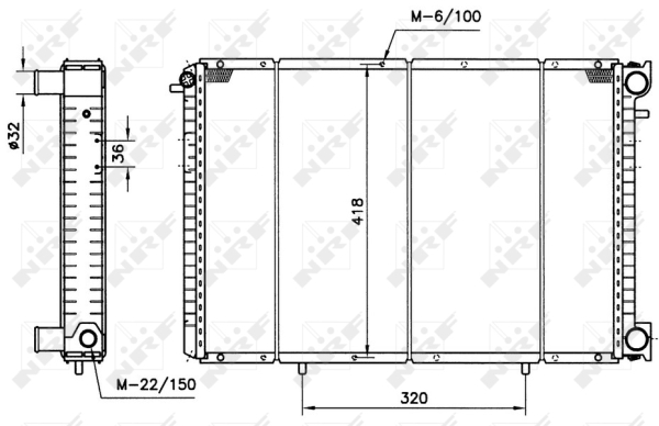 WG1723157 WILMINK GROUP Радиатор, охлаждение двигателя