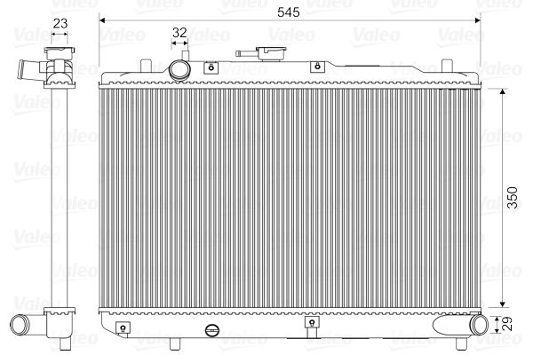 731036 VALEO Радиатор, охлаждение двигателя