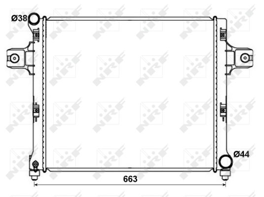 WG1722124 WILMINK GROUP Радиатор, охлаждение двигателя