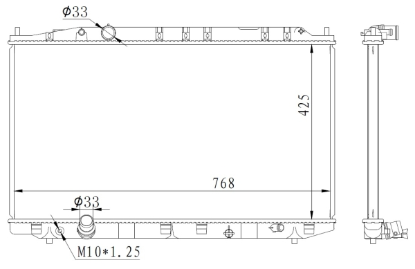 WG2162276 WILMINK GROUP Радиатор, охлаждение двигателя