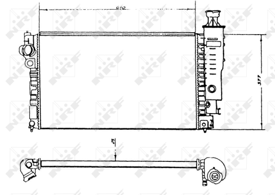 WG1723553 WILMINK GROUP Радиатор, охлаждение двигателя