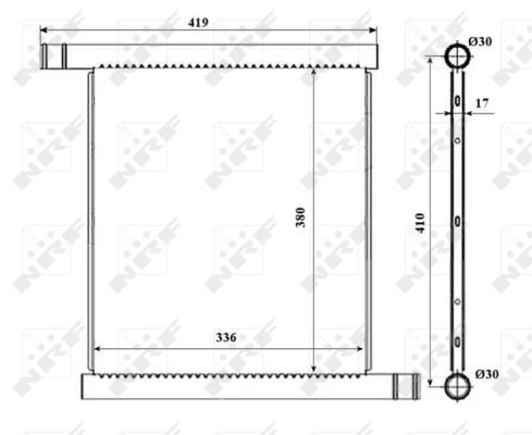 WG1722439 WILMINK GROUP Радиатор, охлаждение двигателя