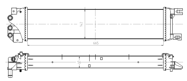 WG2162195 WILMINK GROUP Радиатор, охлаждение двигателя