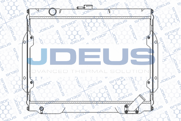 M018006A JDEUS Радиатор, охлаждение двигателя