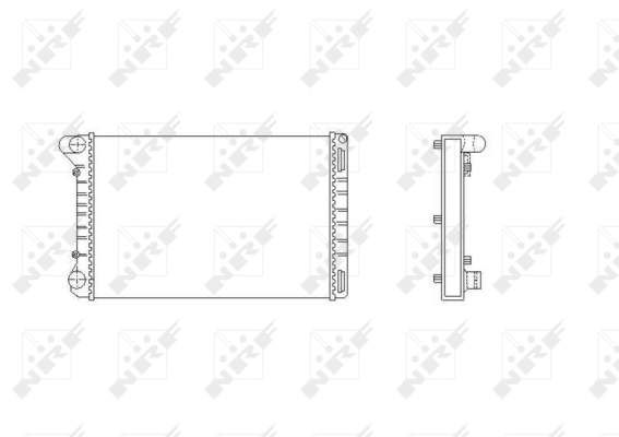 WG1722499 WILMINK GROUP Радиатор, охлаждение двигателя