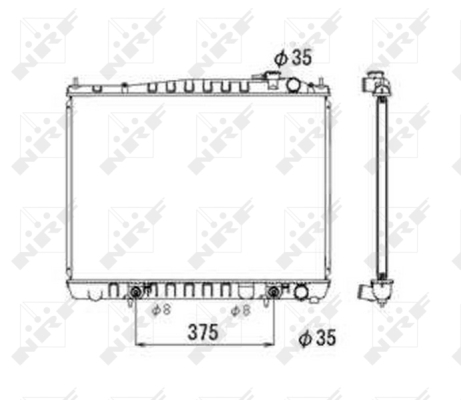 WG1722521 WILMINK GROUP Радиатор, охлаждение двигателя