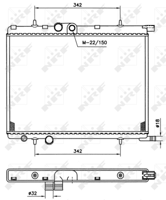 WG1721707 WILMINK GROUP Радиатор, охлаждение двигателя