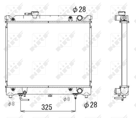 WG1722186 WILMINK GROUP Радиатор, охлаждение двигателя