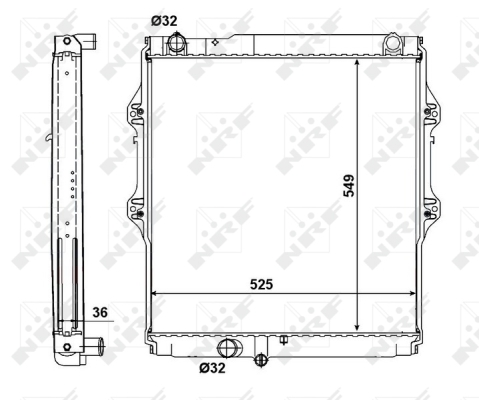 WG1723088 WILMINK GROUP Радиатор, охлаждение двигателя