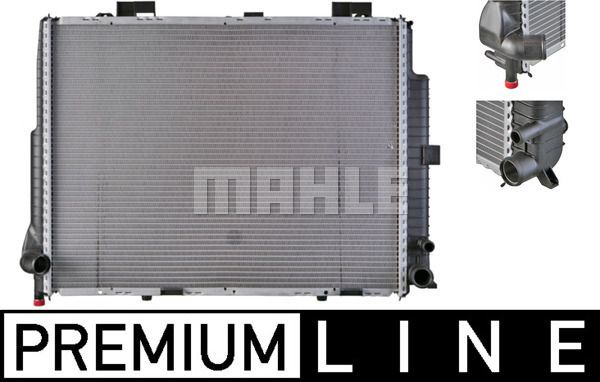 CR289000P MAHLE Радиатор, охлаждение двигателя