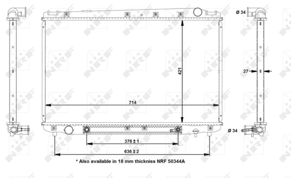 WG1721224 WILMINK GROUP Радиатор, охлаждение двигателя