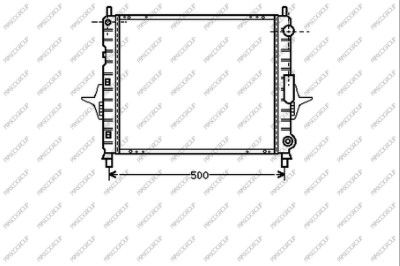 RN025R002 PRASCO Радиатор, охлаждение двигателя