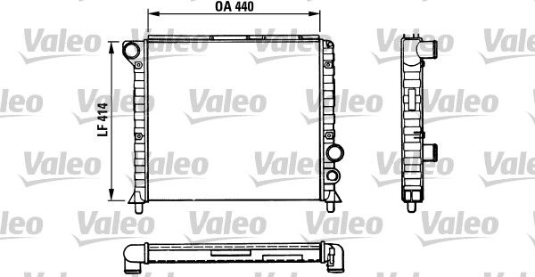 811389 VALEO Радиатор, охлаждение двигателя