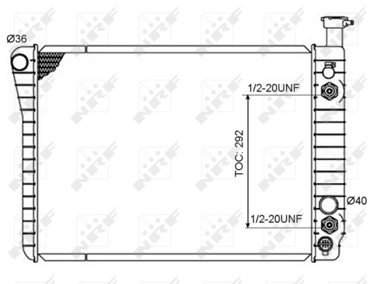 WG1721236 WILMINK GROUP Радиатор, охлаждение двигателя