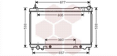 13002305 VAN WEZEL Радиатор, охлаждение двигателя