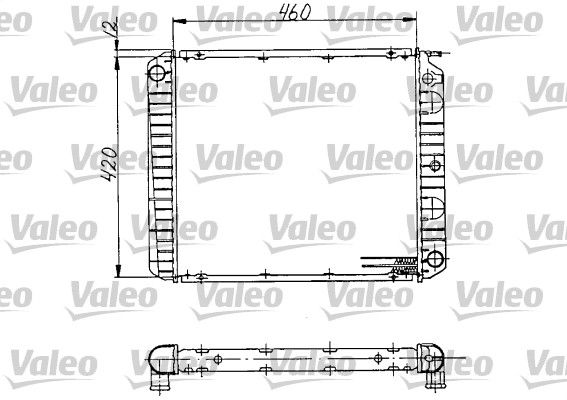 810970 VALEO Радиатор, охлаждение двигателя