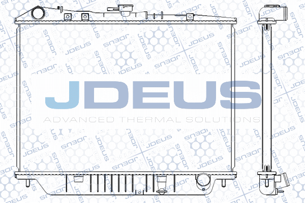 M0200230 JDEUS Радиатор, охлаждение двигателя