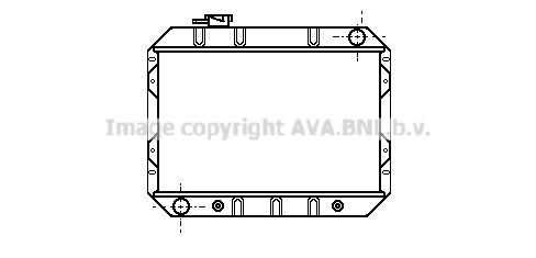 FD2024 AVA QUALITY COOLING Радиатор, охлаждение двигателя