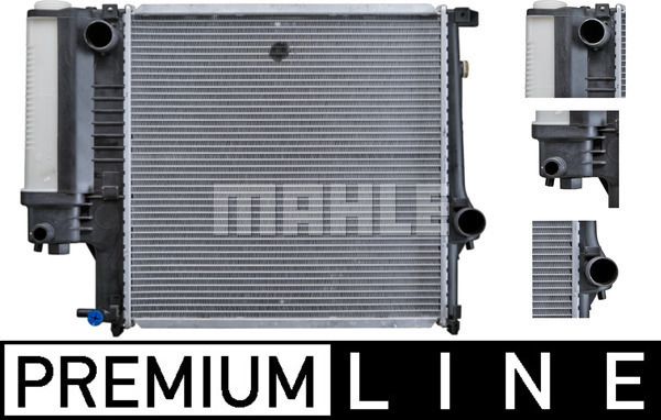 CR330000P MAHLE Радиатор, охлаждение двигателя