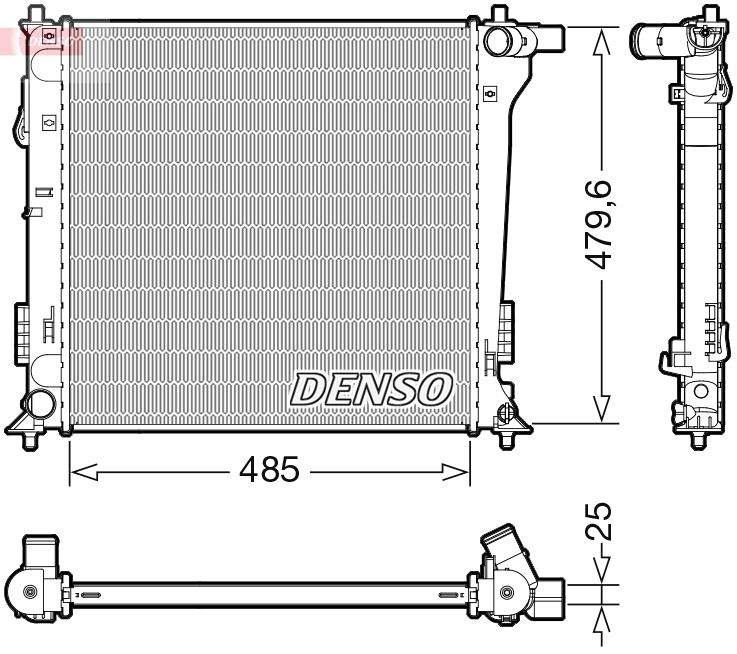 WG2170195 WILMINK GROUP Радиатор, охлаждение двигателя