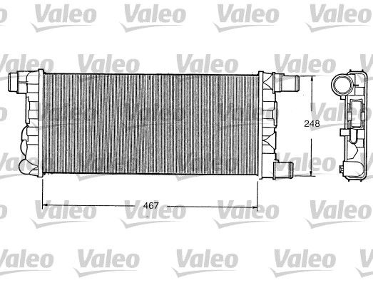 730520 VALEO Радиатор, охлаждение двигателя