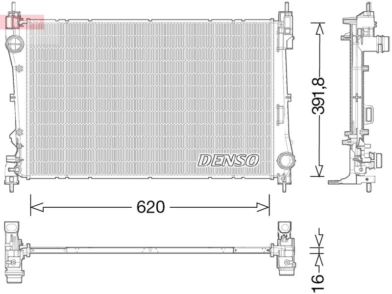 WG1804883 WILMINK GROUP Радиатор, охлаждение двигателя