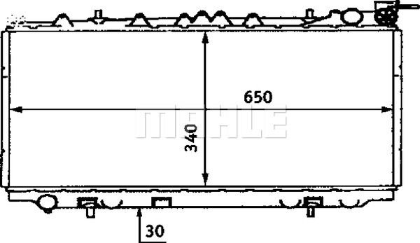 WG2183608 WILMINK GROUP Радиатор, охлаждение двигателя