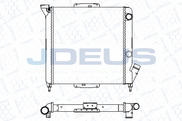 M0230061 JDEUS Радиатор, охлаждение двигателя