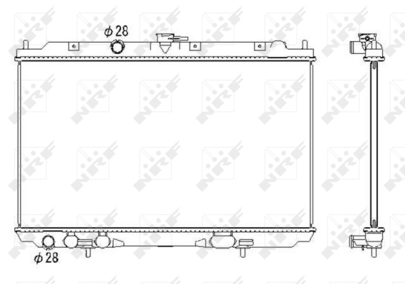 WG1722316 WILMINK GROUP Радиатор, охлаждение двигателя