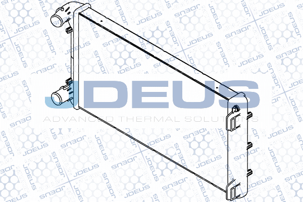 RA0110730 JDEUS Радиатор, охлаждение двигателя