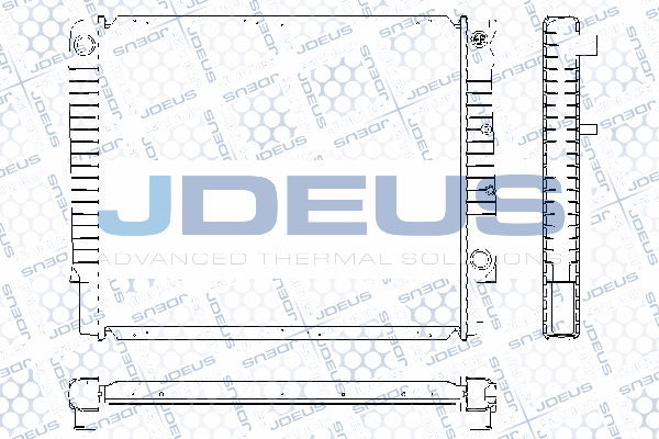 RA0310260 JDEUS Радиатор, охлаждение двигателя