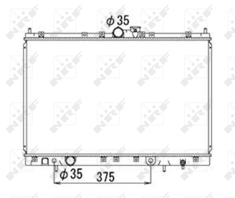 WG1722518 WILMINK GROUP Радиатор, охлаждение двигателя