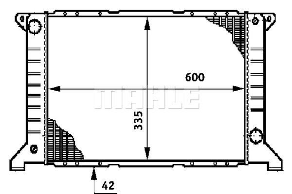 WG2183831 WILMINK GROUP Радиатор, охлаждение двигателя