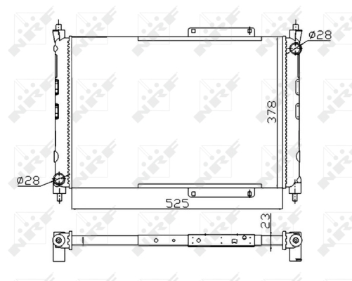 WG1722955 WILMINK GROUP Радиатор, охлаждение двигателя