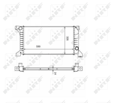 WG1721664 WILMINK GROUP Радиатор, охлаждение двигателя