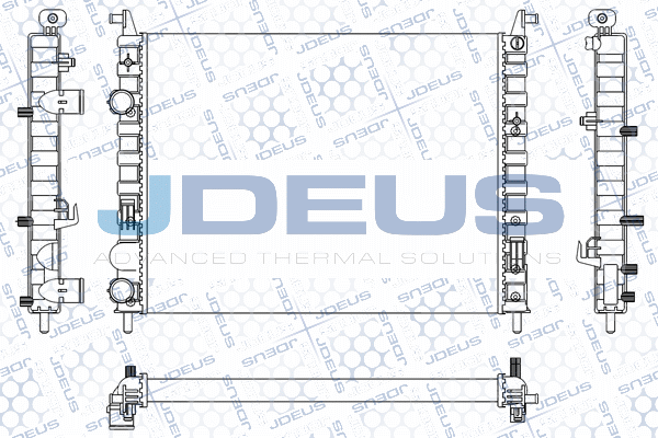 M0110890 JDEUS Радиатор, охлаждение двигателя