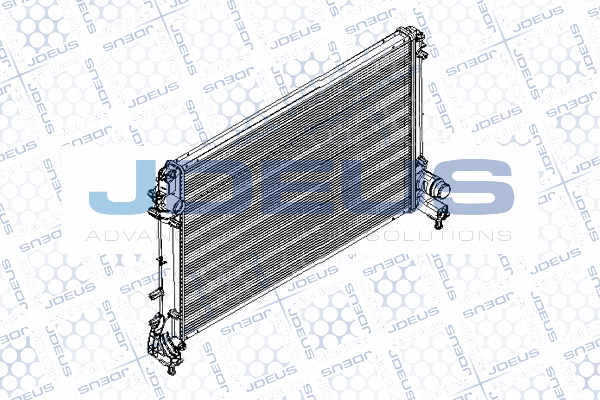 RA0111300 JDEUS Радиатор, охлаждение двигателя