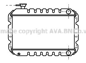 SZ2016 AVA QUALITY COOLING Радиатор, охлаждение двигателя