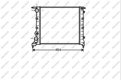 RN023R015 PRASCO Радиатор, охлаждение двигателя