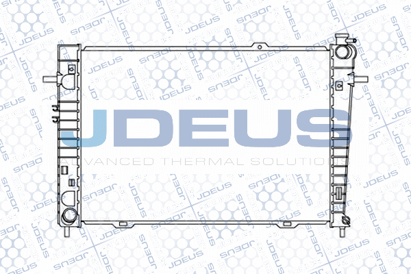 M0540220 JDEUS Радиатор, охлаждение двигателя