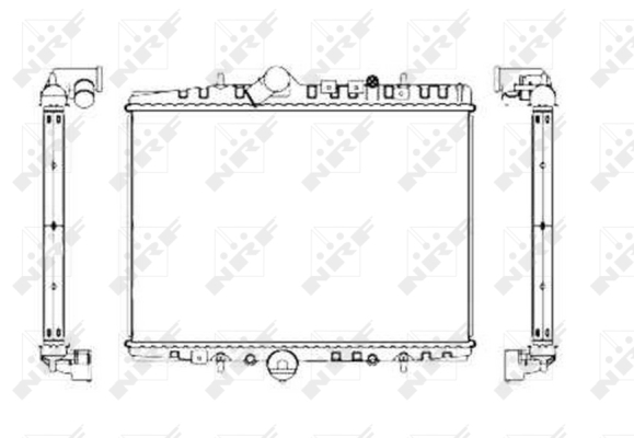 WG1722945 WILMINK GROUP Радиатор, охлаждение двигателя