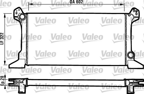 819176 VALEO Радиатор, охлаждение двигателя