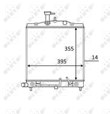 WG1723456 WILMINK GROUP Радиатор, охлаждение двигателя