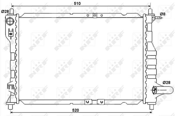 WG2161921 WILMINK GROUP Радиатор, охлаждение двигателя