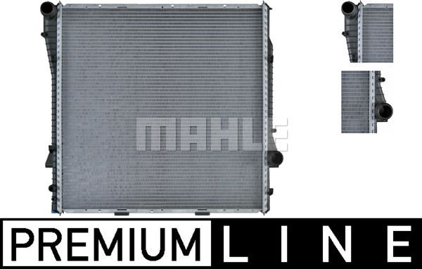 CR566000P MAHLE Радиатор, охлаждение двигателя